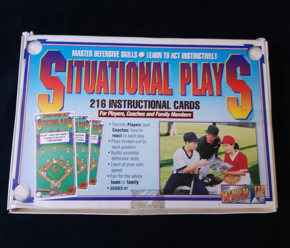Situational Plays 216 Instructional Cards Players Coaches & Family Members Skill